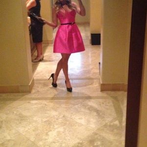 Kate Spade, Sleevless, structured mini dress